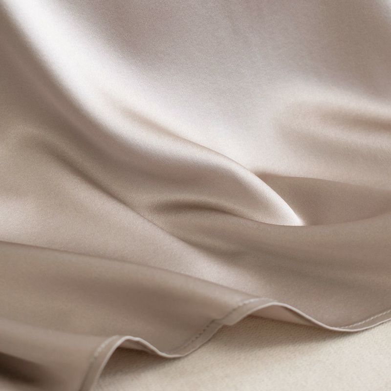 【お得な上下セット】シルク サテンストレッチ トップス＆スカート 上下セット 日本製 19匁