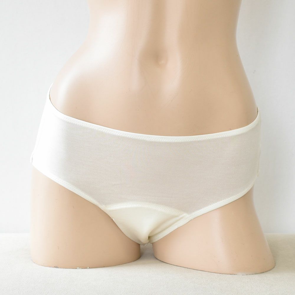 シルク100％ 軽失禁 ショーツ 日本製 【ふわ肌シルク】