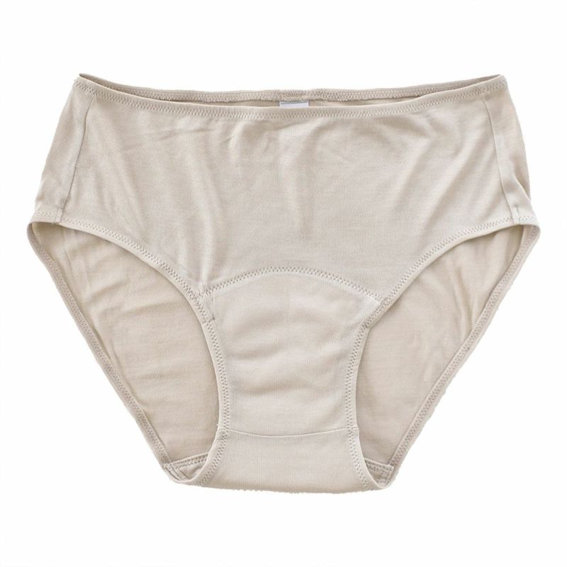 シルク100％ 軽失禁 ショーツ 日本製 【ふわ肌シルク】