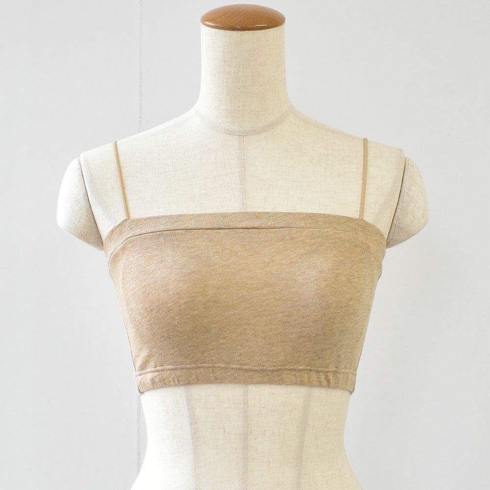 カップ裏シルク オーガニックコットン バンドゥブラ 日本製