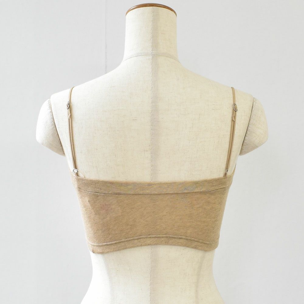 カップ裏シルク オーガニックコットン バンドゥブラ 日本製