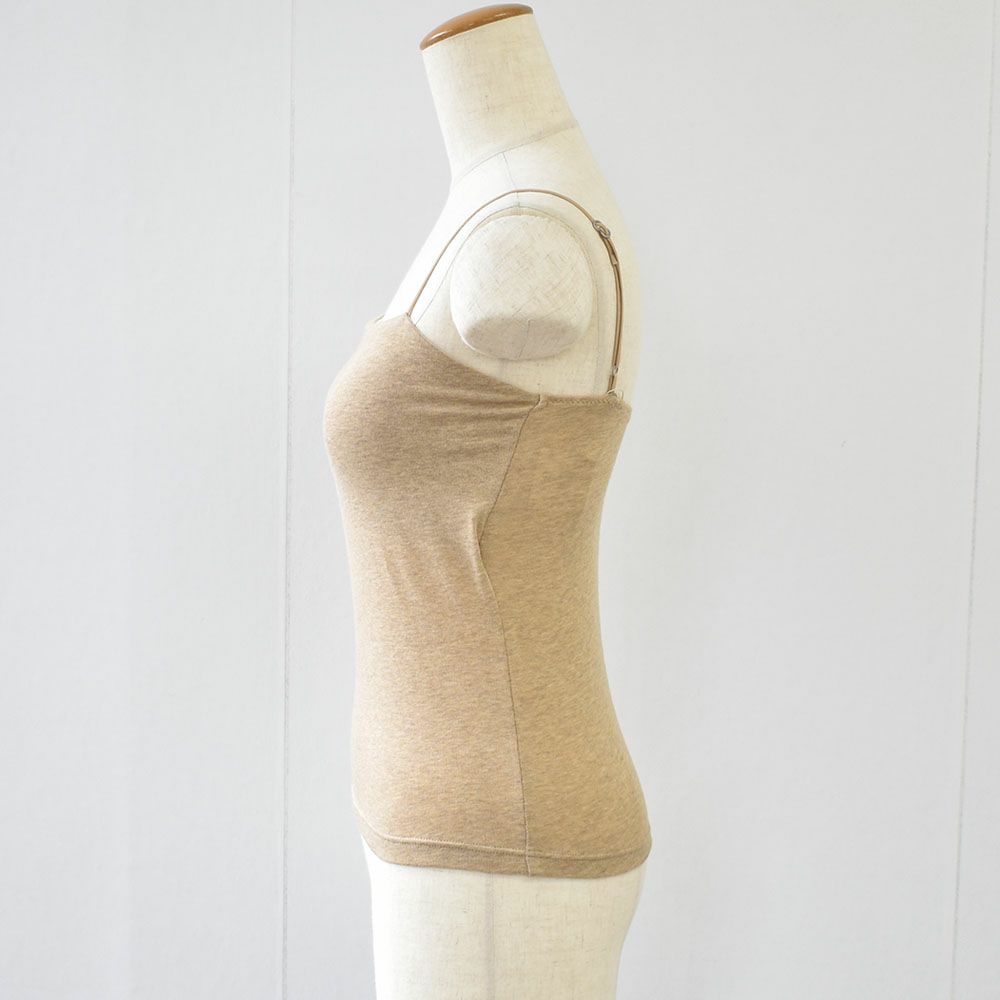 カップ裏シルク オーガニックコットン ブラトップ 日本製