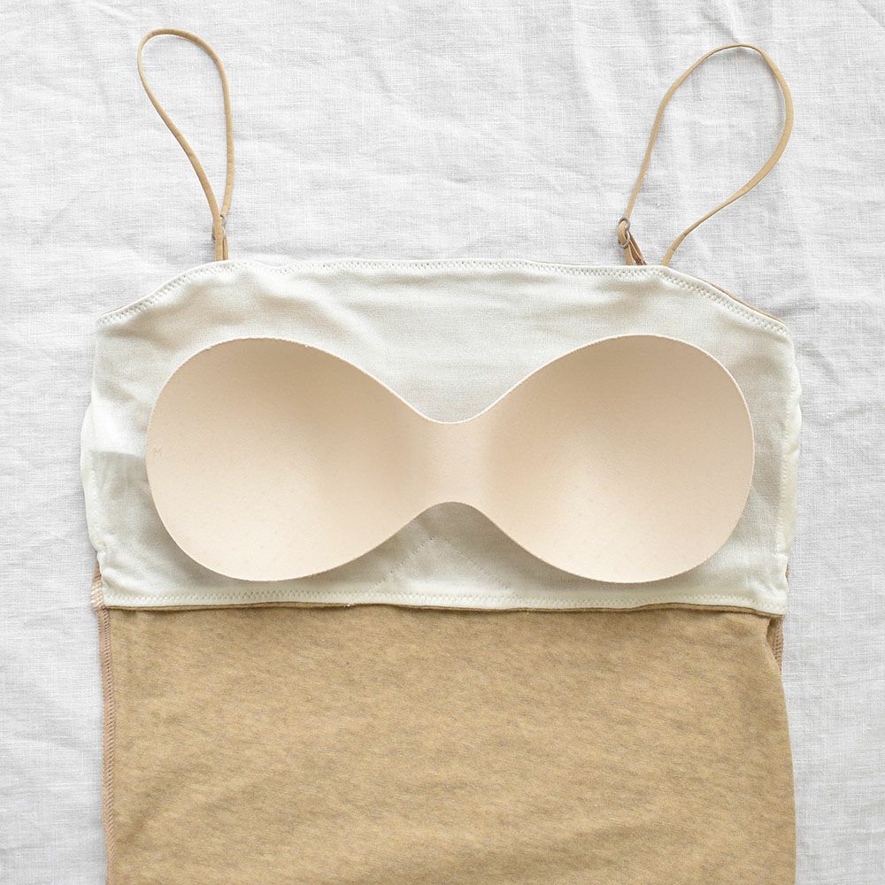 カップ裏シルク オーガニックコットン ブラトップ 日本製