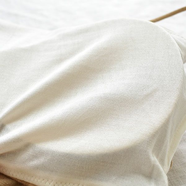 カップ裏シルク オーガニックコットン ブラトップ 日本製