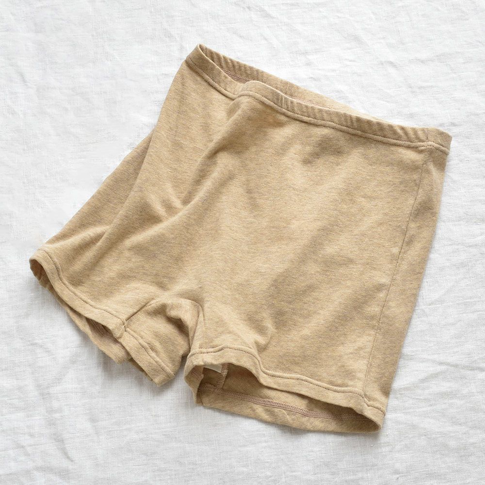 マチ裏シルク オーガニックコットン ボクサーショーツ サニタリー兼用 日本製