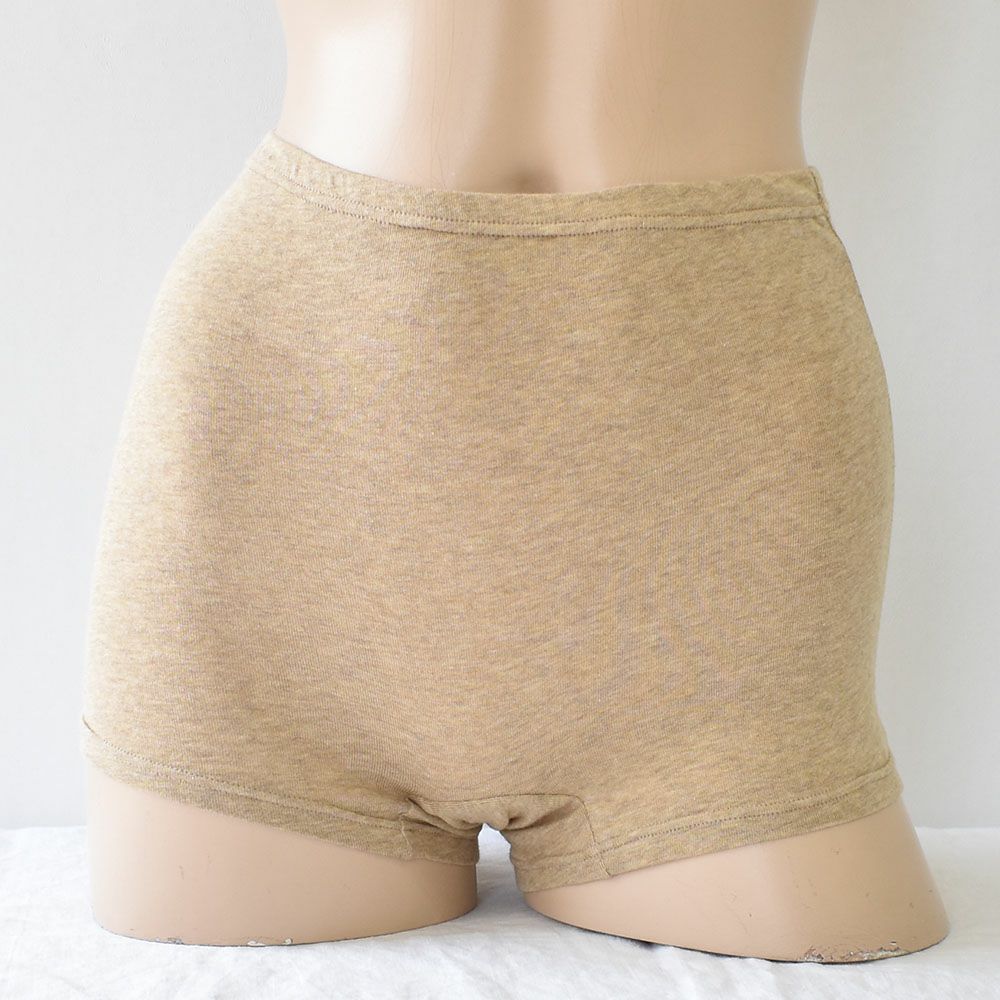 マチ裏シルク オーガニックコットン ボクサーショーツ サニタリー兼用 日本製