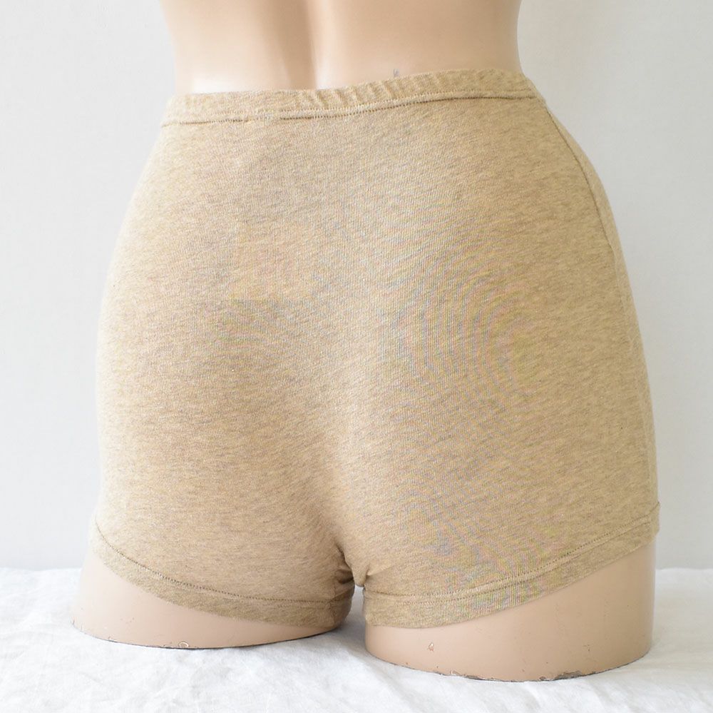 マチ裏シルク オーガニックコットン ボクサーショーツ サニタリー兼用 日本製