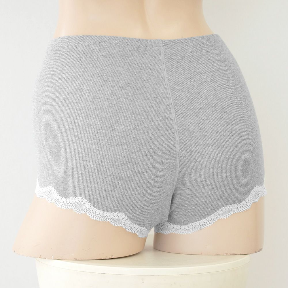 カップ裏シルク モールドカップ ノンワイヤーブラジャー＆コットンリブ ショーツ 上下セット