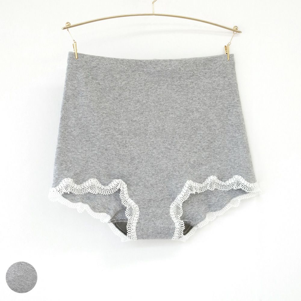 マチ裏シルク コットンリブ ボクサーショーツ