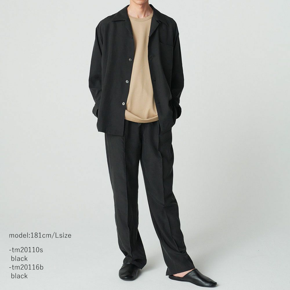 シルク100％ 前開きシャツ 日本製