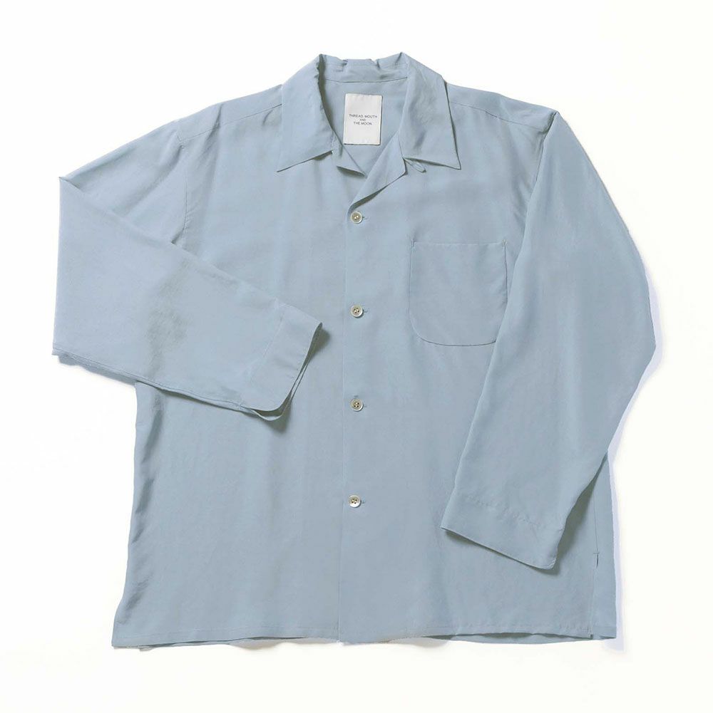 シルク100％ 前開きシャツ 日本製