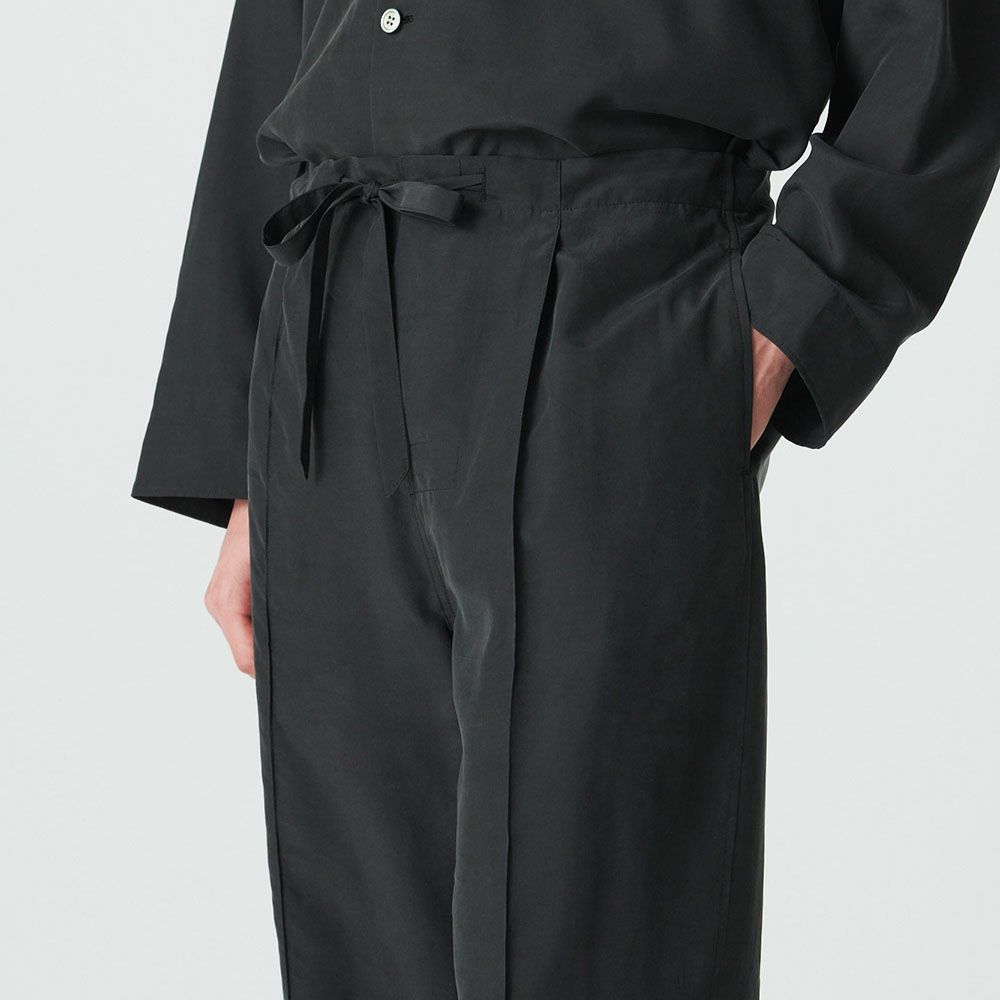 シルク100％ トラウザー 日本製