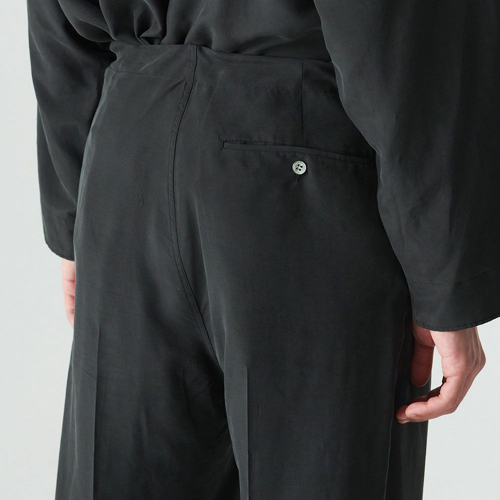 シルク100％ トラウザー 日本製