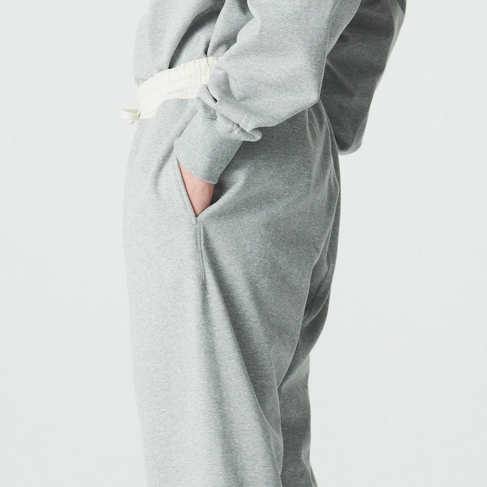 肌側シルク100％起毛 スウェットパンツ