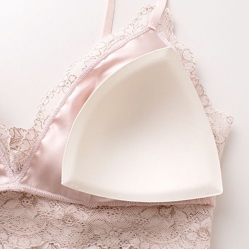 カップ裏シルク ソフトブラ＆ショーツセット 日本製
