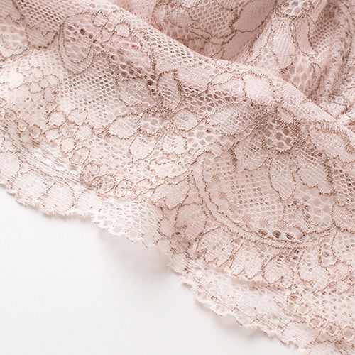 カップ裏シルク ソフトブラ＆ショーツセット 日本製