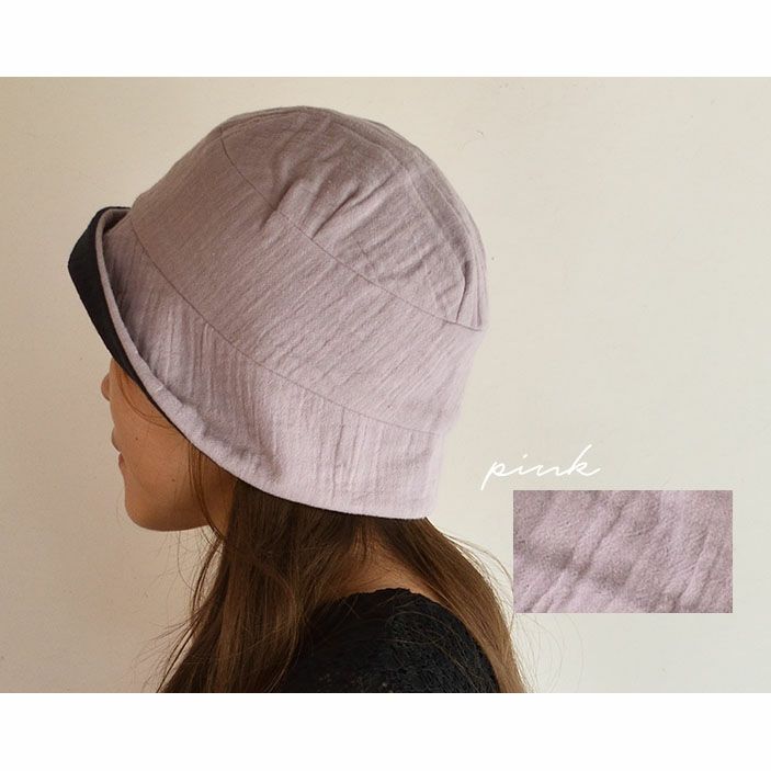 オーガニックコットンガーゼ　帽子 日本製
