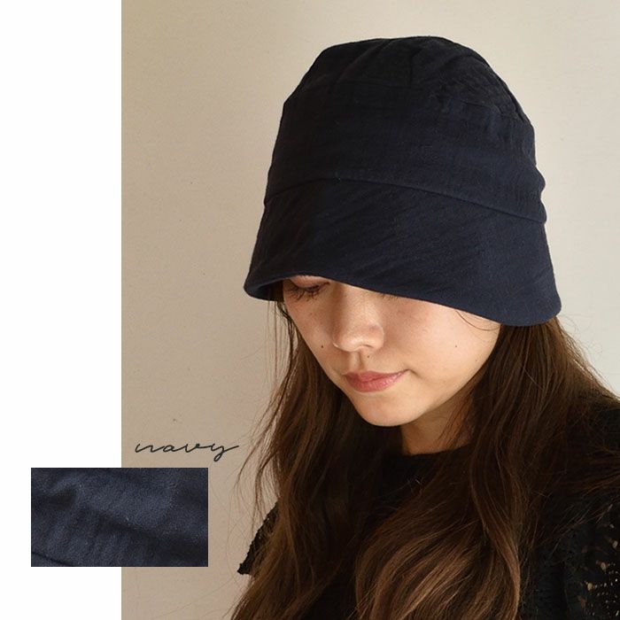 オーガニックコットンガーゼ　帽子 日本製