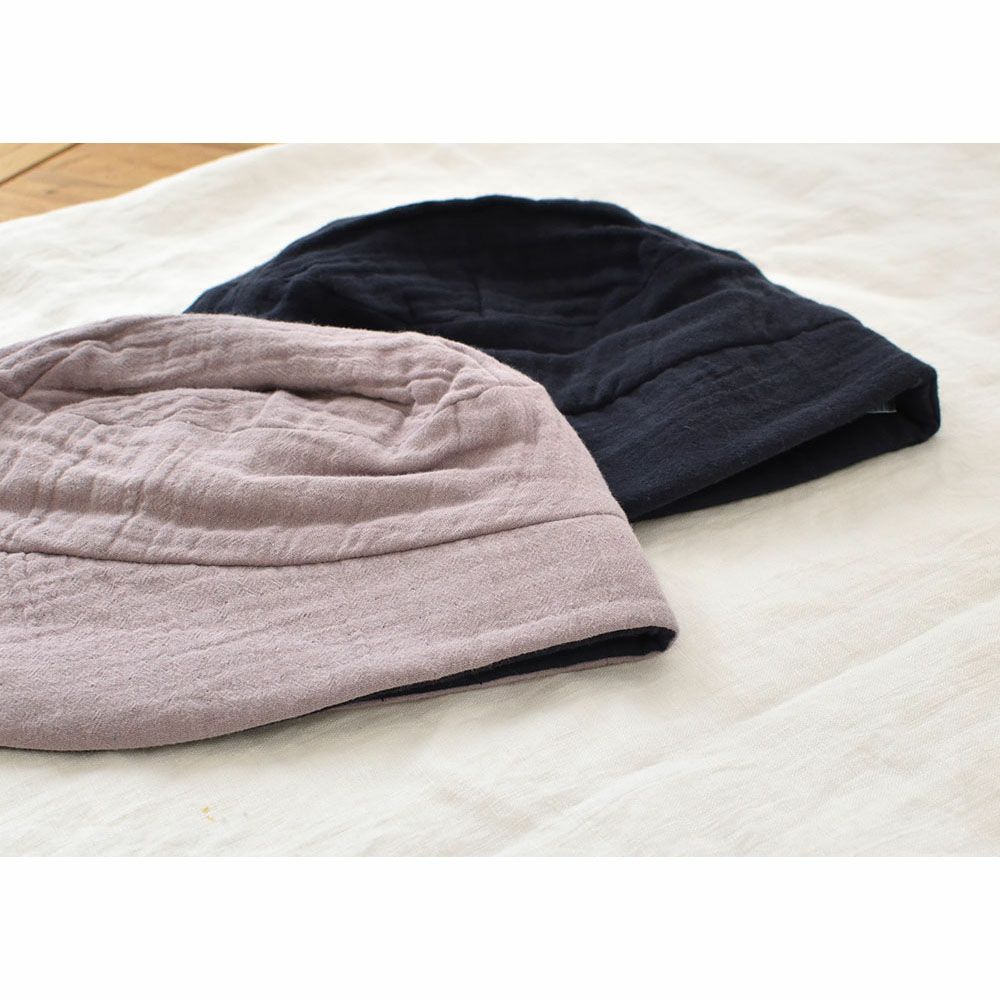 オーガニックコットンガーゼ　帽子 日本製