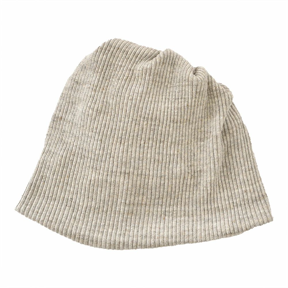 コットン100％リブ ニットキャップ 日本製