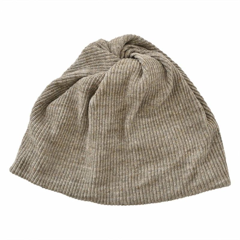 コットン100％リブ ニットキャップ 日本製