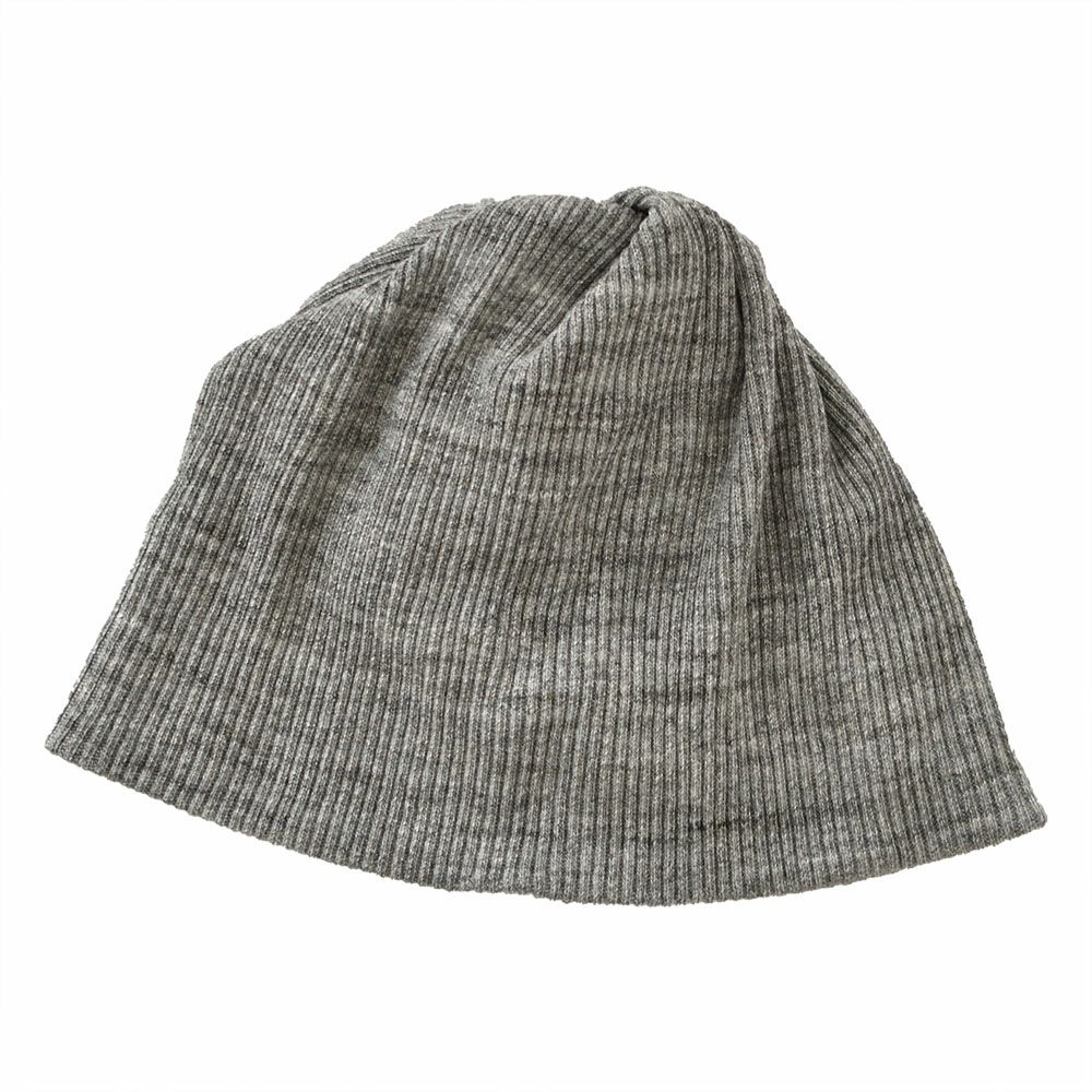 コットン100％リブ ニットキャップ 日本製