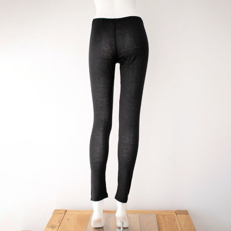 シルク100％ レギンス ウォッシャブル 日本製【ふわ肌シルク】 イーズ