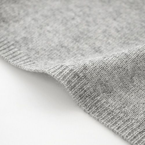 シルクウール ニットマフラー 男女兼用