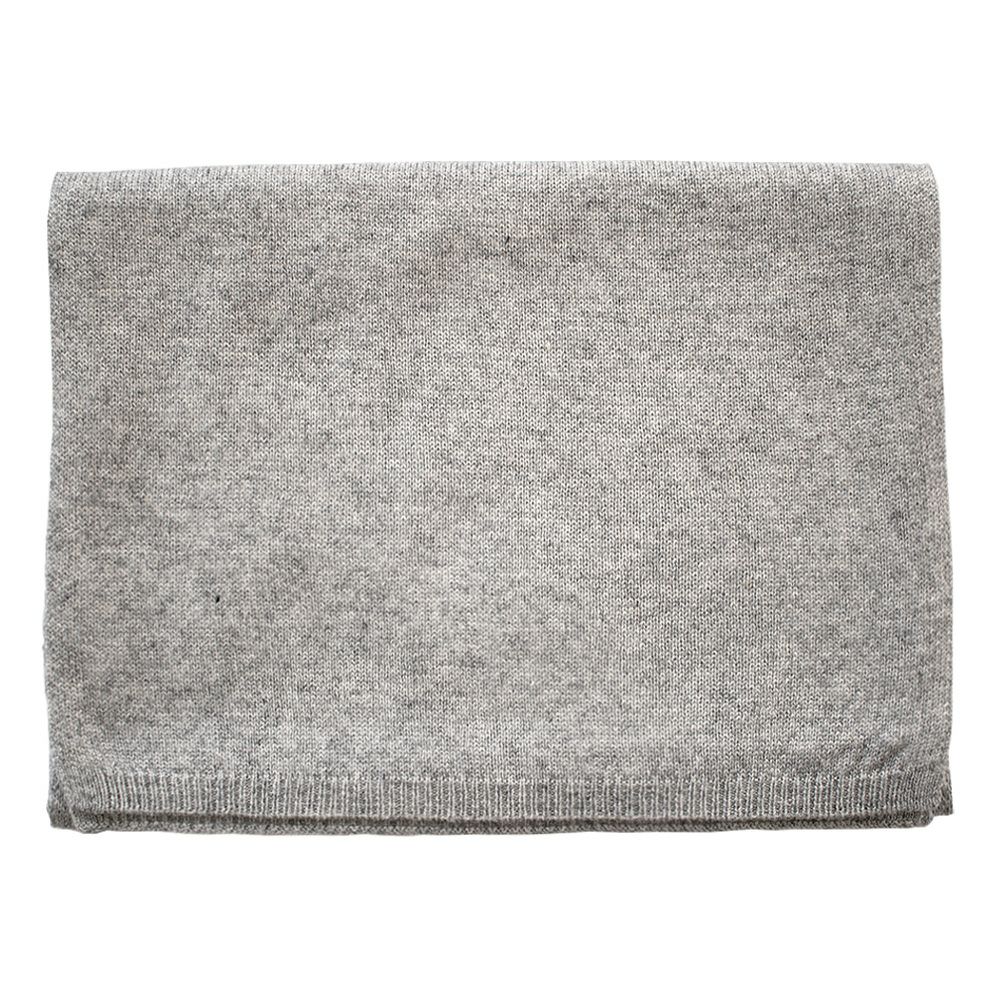 シルクウール ニットマフラー 男女兼用