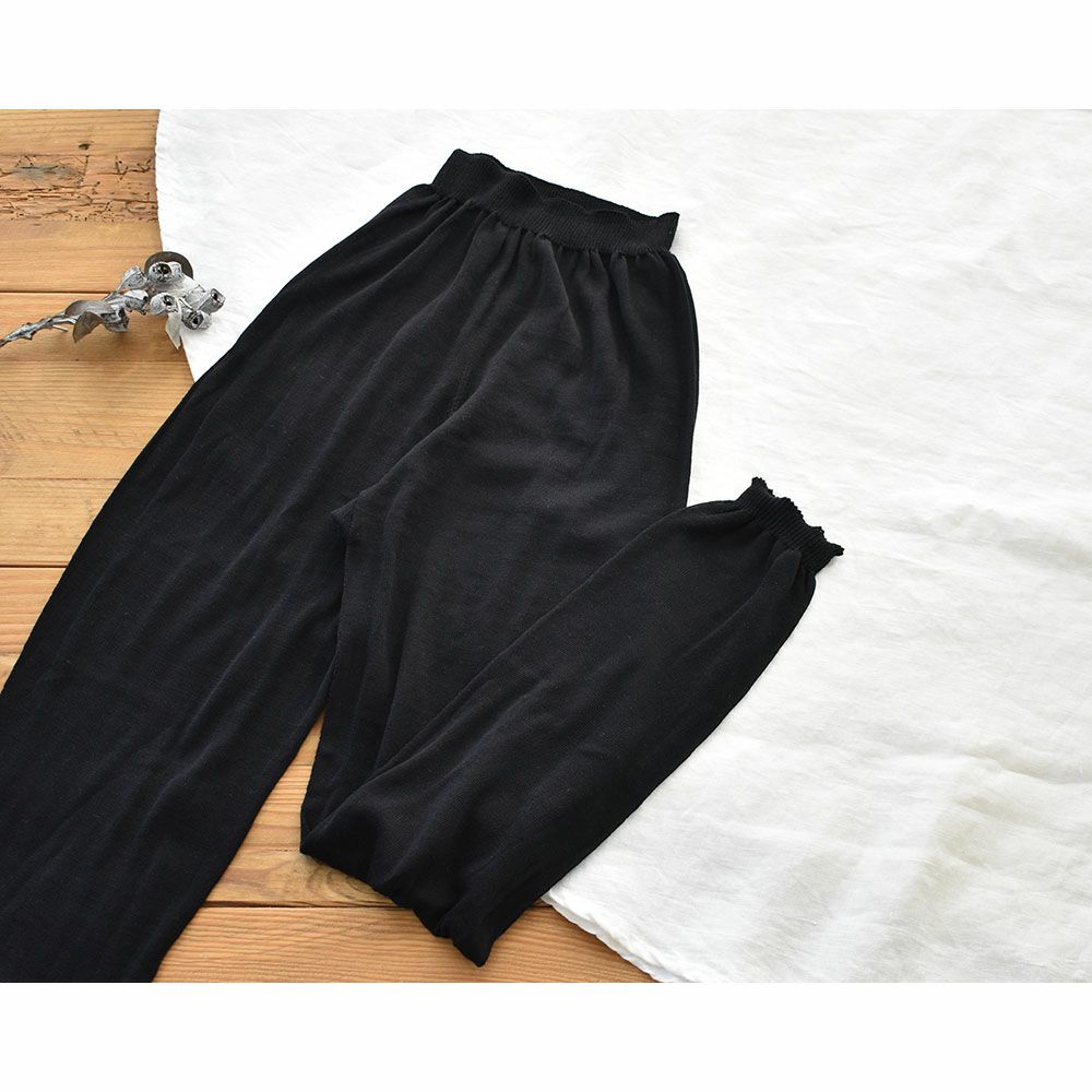 シルク100％ レギンス ホールガーメント 日本製