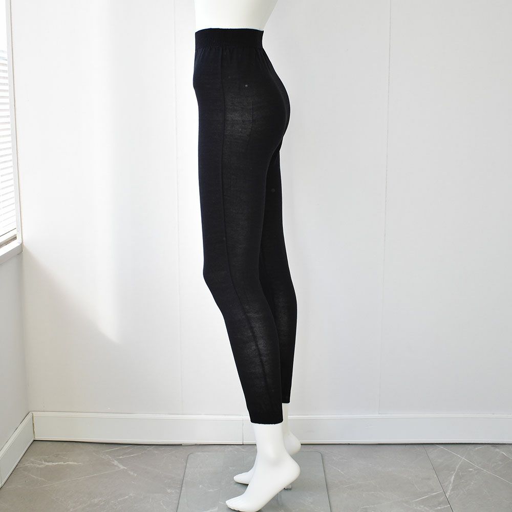 シルク100％ レギンス ホールガーメント 日本製