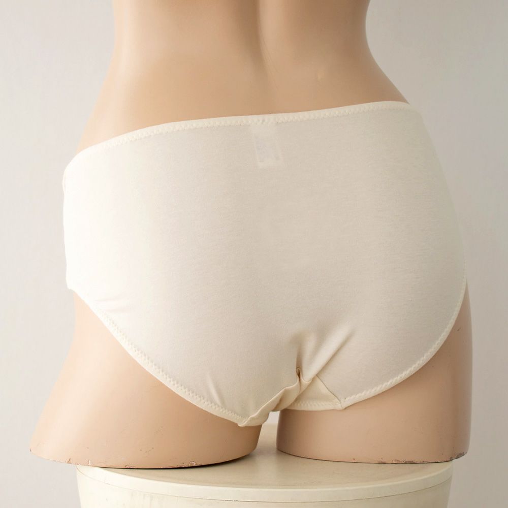 マチ裏シルク オーガニックコットン スタンダードショーツ 日本製 レディース