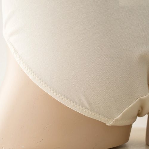 マチ裏シルク オーガニックコットン スタンダードショーツ 日本製 レディース