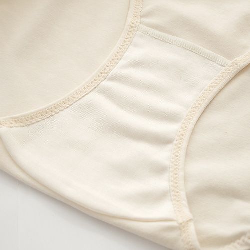 マチ裏シルク オーガニックコットン スタンダードショーツ 日本製 レディース