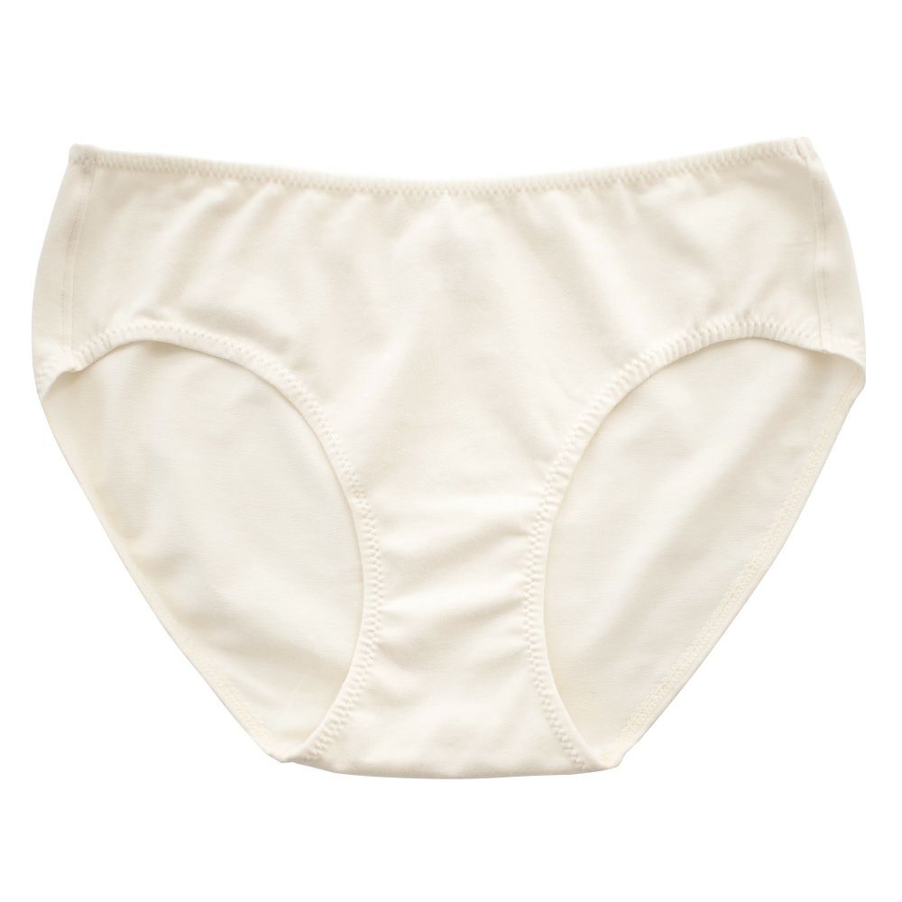 マチ裏シルク オーガニックコットン スタンダードショーツ 日本製 レディース