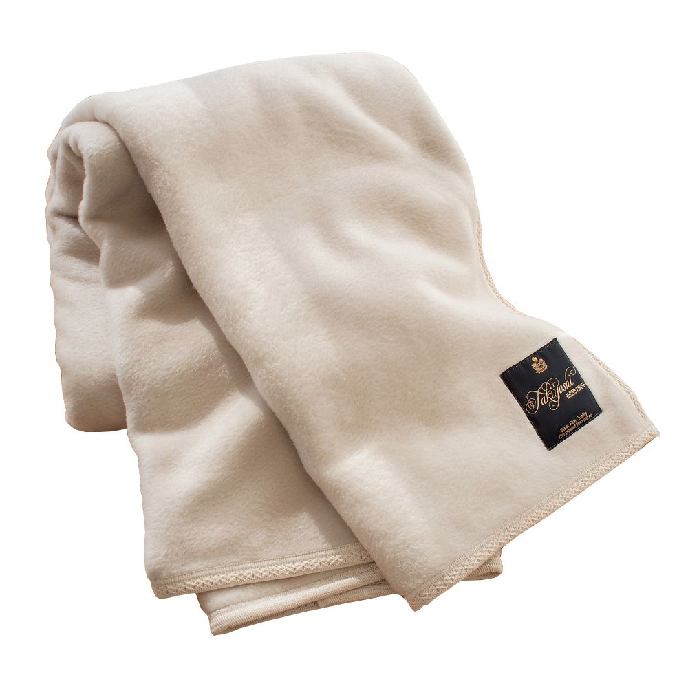 シルク毛布 日本製 匠の技でふわふわ起毛 シングルサイズ