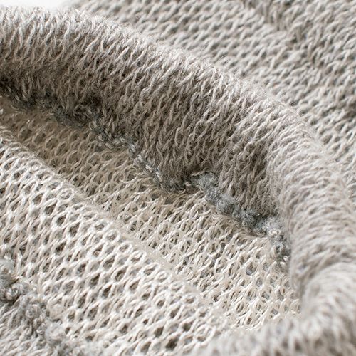 シルク レッグウォーマー 日本製 40cm ロング フィットタイプ 肌側シルク 表側オーガニックコットンの二重構造 男女兼用