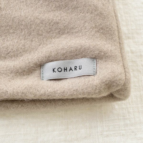 シルク100％ ふわふわ加工 フリース ネックウォーマー 日本製