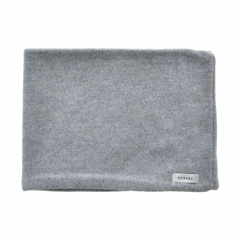 シルク100％ ふわふわ加工 フリース ネックウォーマー 日本製