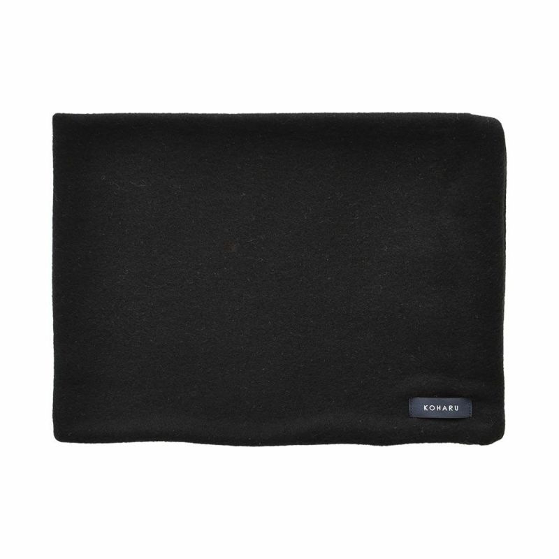 シルク100％ ふわふわ加工 フリース ネックウォーマー 日本製