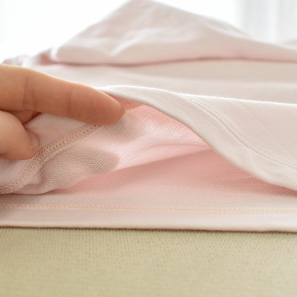  オーガニックコットン ハイネック オーバーワンピース 日本製