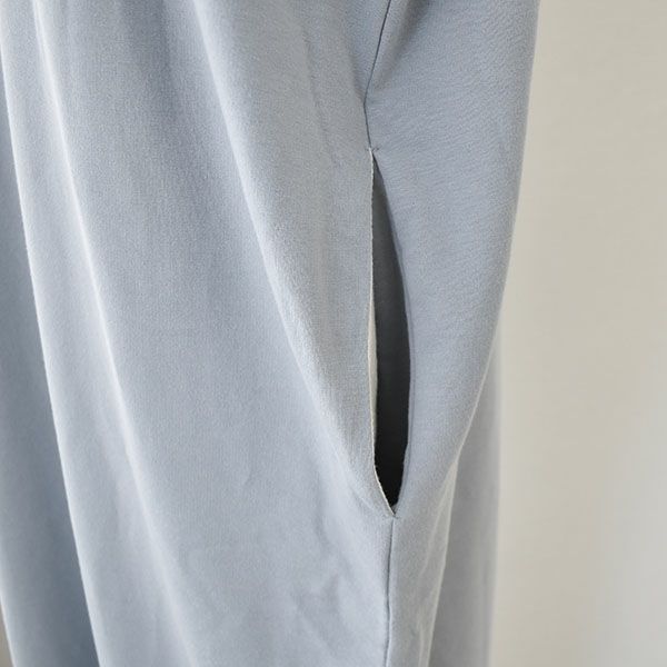  オーガニックコットン ハイネック オーバーワンピース 日本製