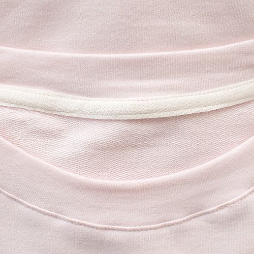 オーガニックコットン パジャマ 上下セット 日本製 トップスとシルク腹巻付きパンツ