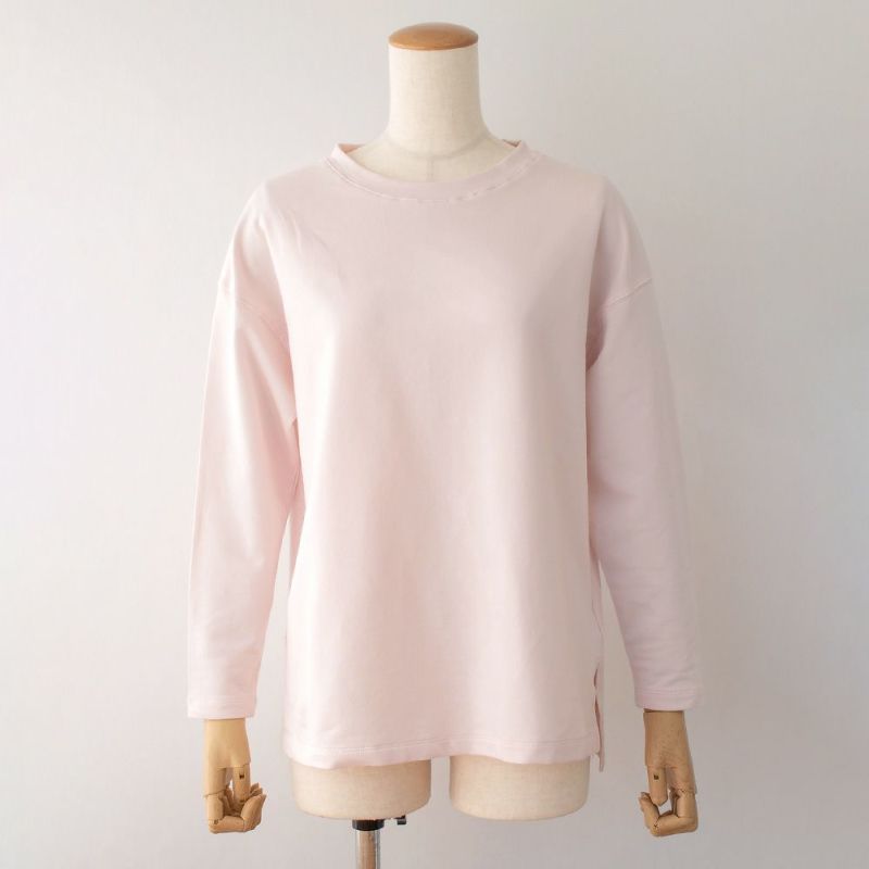 オーガニックコットン パジャマ 上下セット 日本製 トップスとシルク腹巻付きパンツ