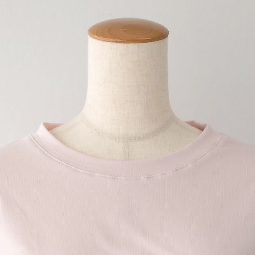 オーガニックコットン パジャマ 上下セット 日本製 トップスとシルク腹巻付きパンツ