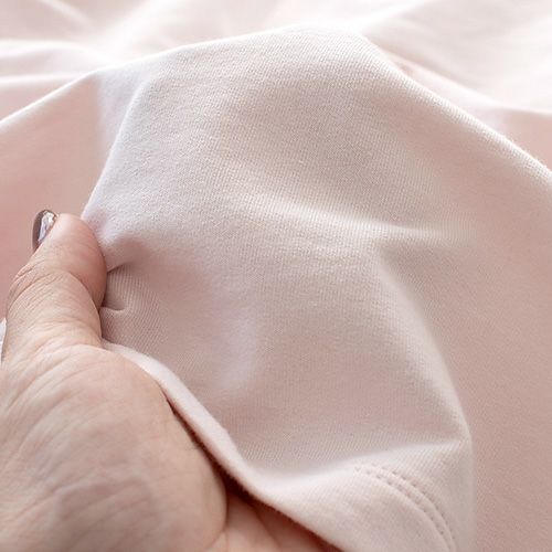 オーガニックコットン パジャマ 上下セット 日本製 トップスとシルク腹巻付きパンツ