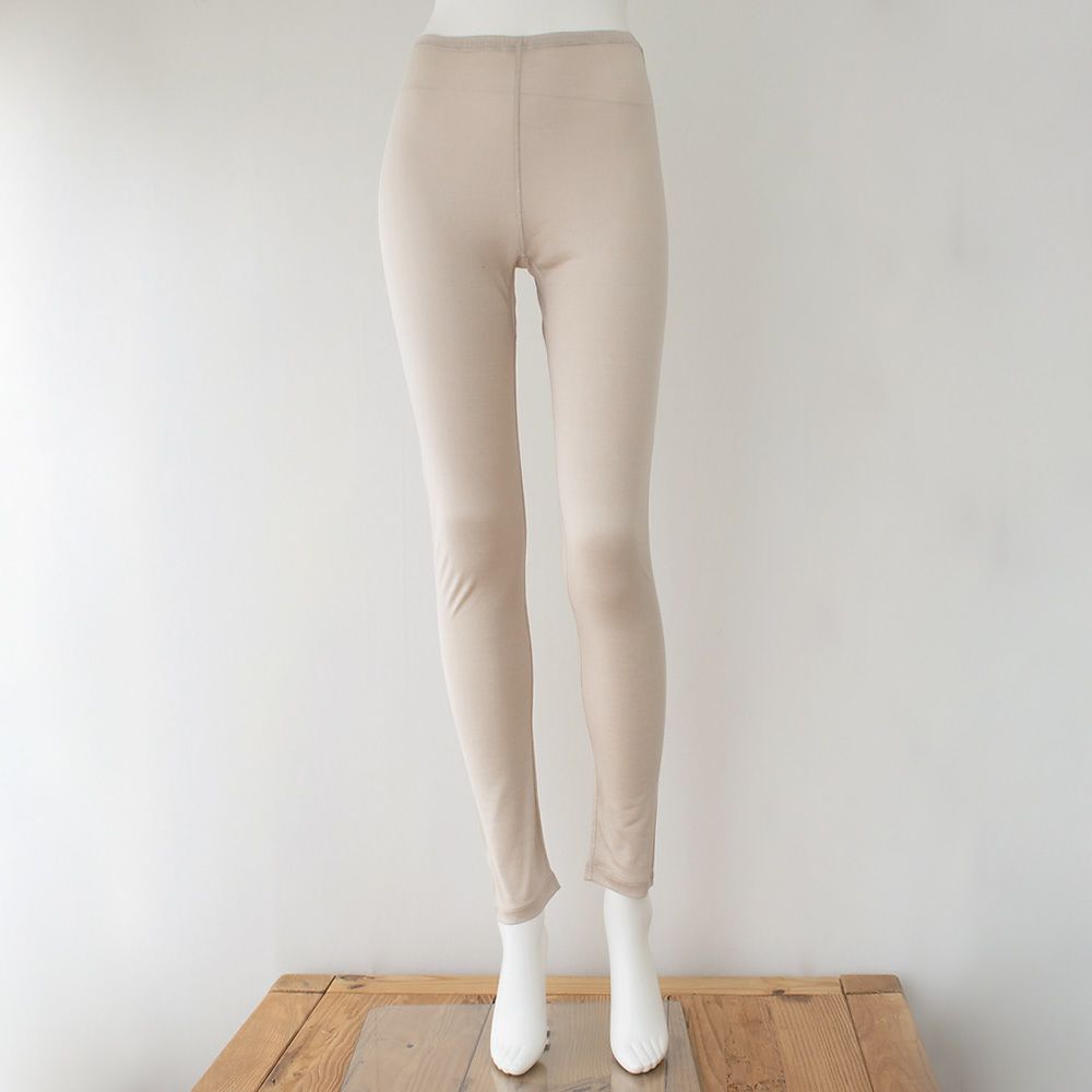 シルク100％ レギンス 日本製【ふわ肌シルク】