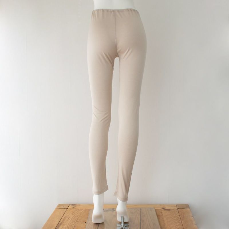 シルク100％ レギンス 日本製【ふわ肌シルク】