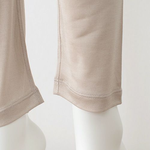 シルク100％ レギンス 日本製【ふわ肌シルク】