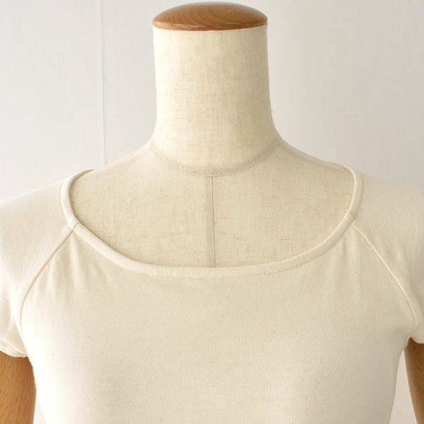 肌側シルク 外側コットン カップ付き パジャマインナー 日本製